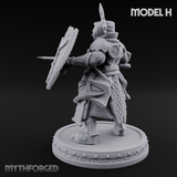 The Unseeing Holy Paladin Order H Miniature for Dungeons and Dragons, Pathfinder or other TTRPGs