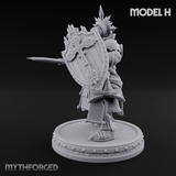 The Unseeing Holy Paladin Order H Miniature for Dungeons and Dragons, Pathfinder or other TTRPGs