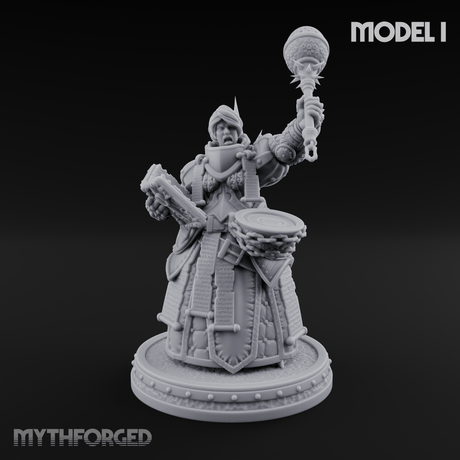 The Unseeing Holy Paladin Order Miniature for Dungeons and Dragons, Pathfinder or other TTRPGs