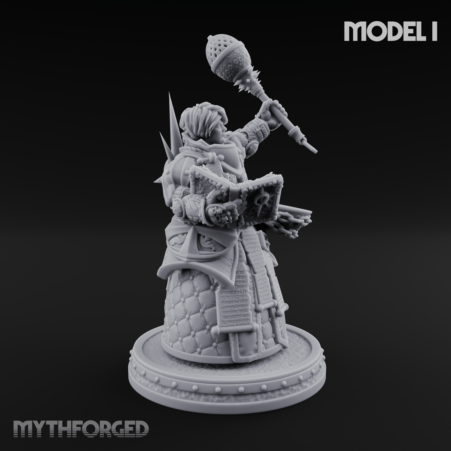 The Unseeing Holy Paladin Order I Miniature for Dungeons and Dragons, Pathfinder or other TTRPGs