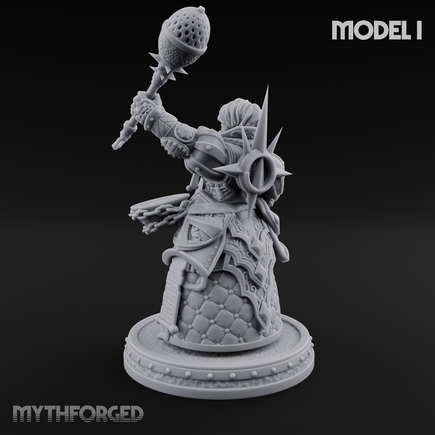 The Unseeing Holy Paladin Order I Miniature for Dungeons and Dragons, Pathfinder or other TTRPGs