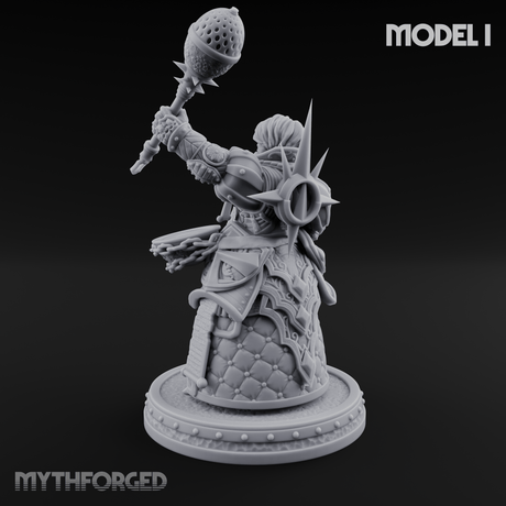 The Unseeing Holy Paladin Order I Miniature for Dungeons and Dragons, Pathfinder or other TTRPGs