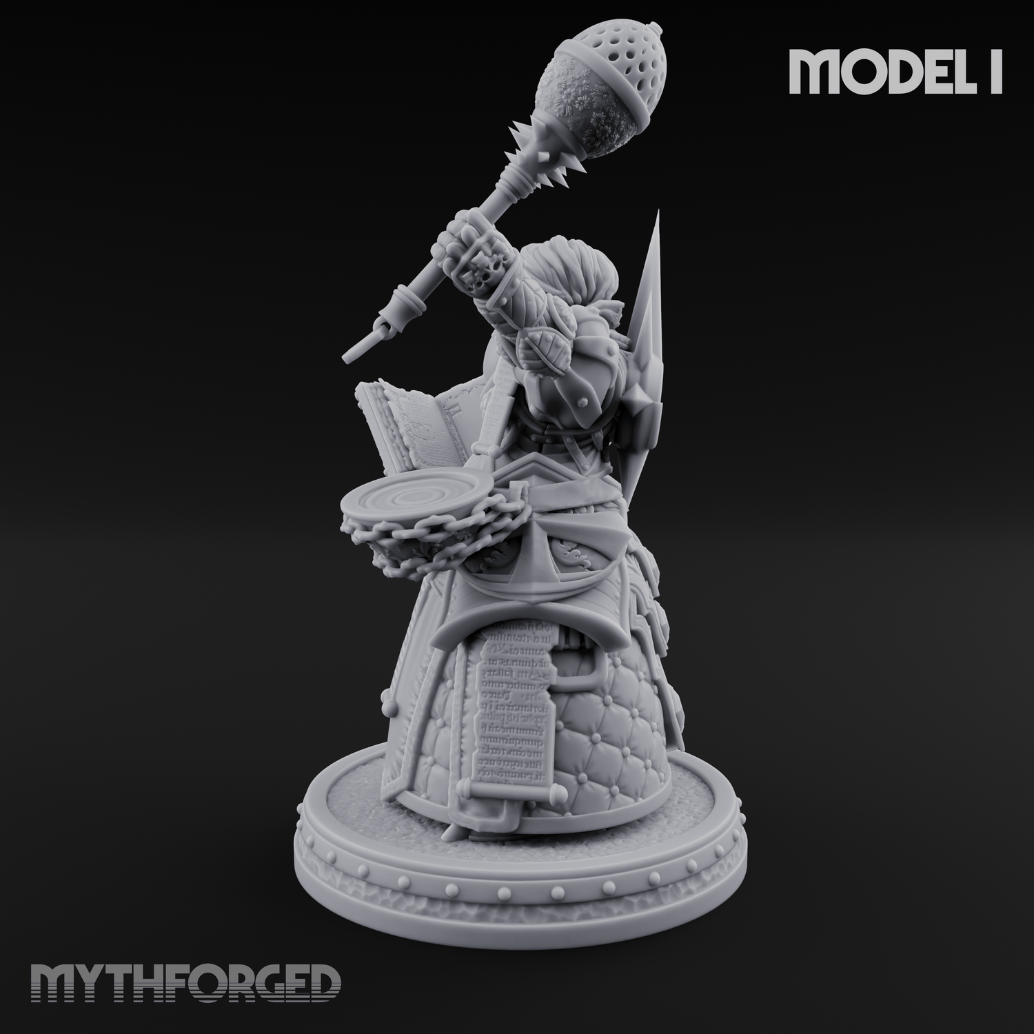 The Unseeing Holy Paladin Order I Miniature for Dungeons and Dragons, Pathfinder or other TTRPGs