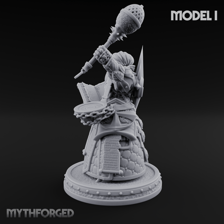 The Unseeing Holy Paladin Order I Miniature for Dungeons and Dragons, Pathfinder or other TTRPGs