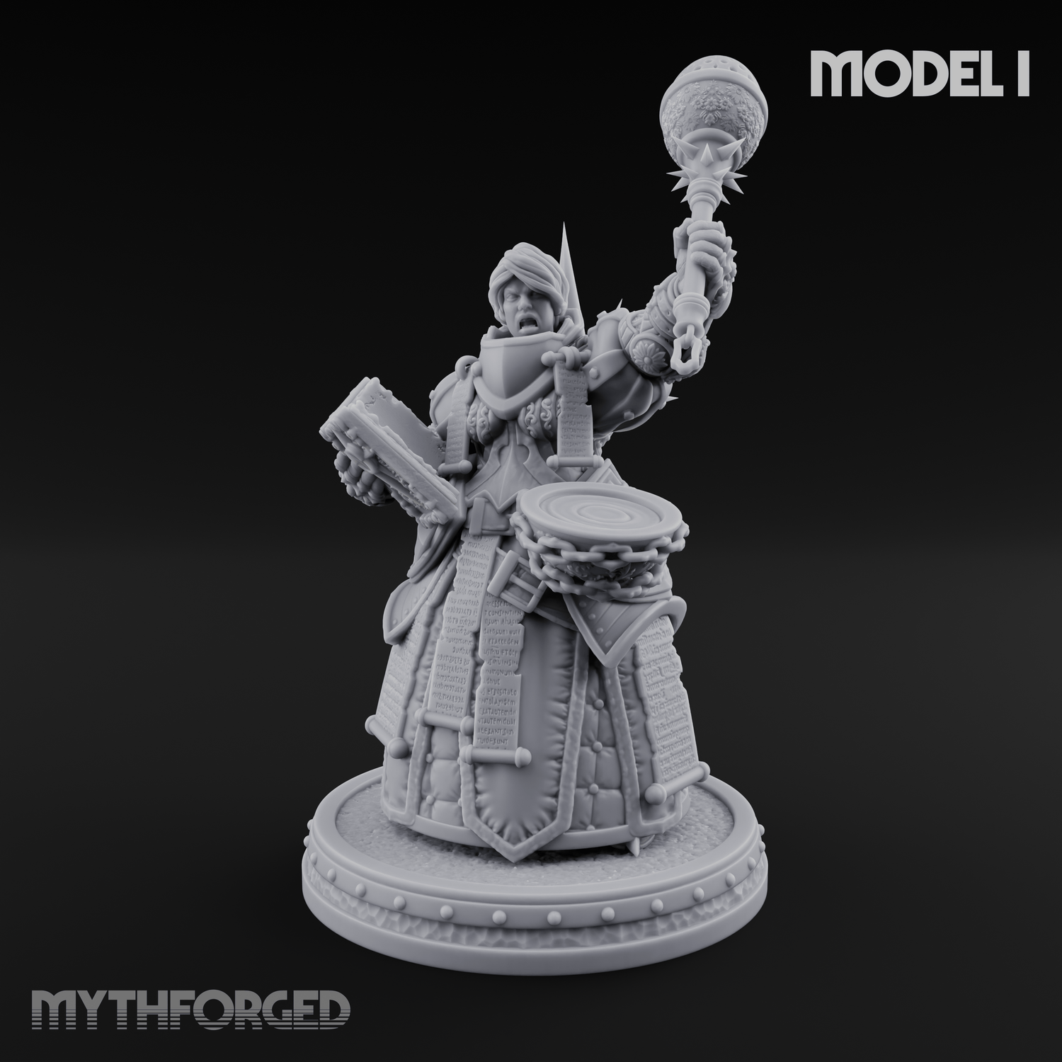 The Unseeing Holy Paladin Order I Miniature for Dungeons and Dragons, Pathfinder or other TTRPGs