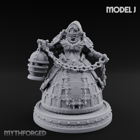 The Unseeing Holy Paladin Order Miniature for Dungeons and Dragons, Pathfinder or other TTRPGs