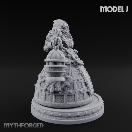 The Unseeing Holy Paladin Order J Miniature for Dungeons and Dragons, Pathfinder or other TTRPGs