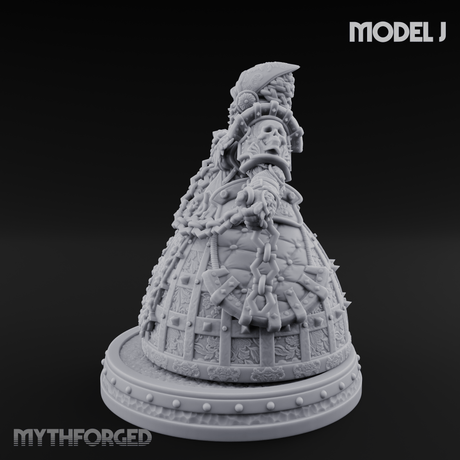 The Unseeing Holy Paladin Order J Miniature for Dungeons and Dragons, Pathfinder or other TTRPGs