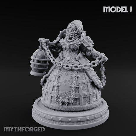 The Unseeing Holy Paladin Order J Miniature for Dungeons and Dragons, Pathfinder or other TTRPGs