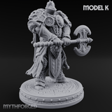 The Unseeing Holy Paladin Order K Miniature for Dungeons and Dragons, Pathfinder or other TTRPGs
