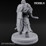 The Unseeing Holy Paladin Order K Miniature for Dungeons and Dragons, Pathfinder or other TTRPGs