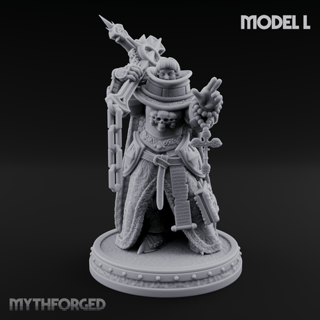 The Unseeing Holy Paladin Order Miniature for Dungeons and Dragons, Pathfinder or other TTRPGs