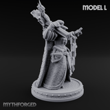 The Unseeing Holy Paladin Order L Miniature for Dungeons and Dragons, Pathfinder or other TTRPGs