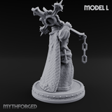The Unseeing Holy Paladin Order L Miniature for Dungeons and Dragons, Pathfinder or other TTRPGs