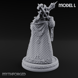 The Unseeing Holy Paladin Order L Miniature for Dungeons and Dragons, Pathfinder or other TTRPGs