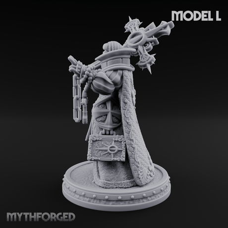 The Unseeing Holy Paladin Order L Miniature for Dungeons and Dragons, Pathfinder or other TTRPGs