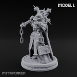 The Unseeing Holy Paladin Order L Miniature for Dungeons and Dragons, Pathfinder or other TTRPGs