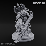 The Unseeing Holy Paladin Order M Miniature for Dungeons and Dragons, Pathfinder or other TTRPGs