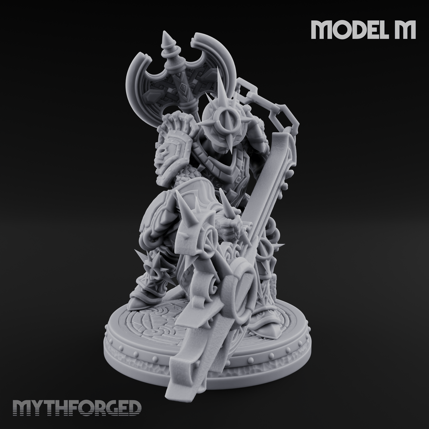 The Unseeing Holy Paladin Order M Miniature for Dungeons and Dragons, Pathfinder or other TTRPGs
