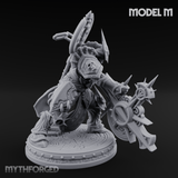 The Unseeing Holy Paladin Order M Miniature for Dungeons and Dragons, Pathfinder or other TTRPGs