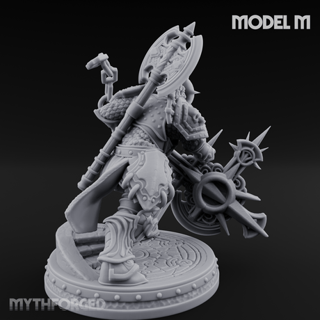The Unseeing Holy Paladin Order M Miniature for Dungeons and Dragons, Pathfinder or other TTRPGs