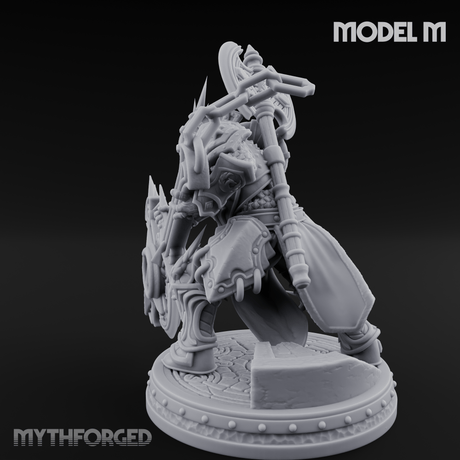 The Unseeing Holy Paladin Order M Miniature for Dungeons and Dragons, Pathfinder or other TTRPGs