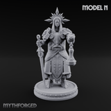 The Unseeing Holy Paladin Order N Miniature for Dungeons and Dragons, Pathfinder or other TTRPGs
