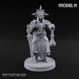 The Unseeing Holy Paladin Order Miniature for Dungeons and Dragons, Pathfinder or other TTRPGs