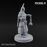 The Unseeing Holy Paladin Order N Miniature for Dungeons and Dragons, Pathfinder or other TTRPGs