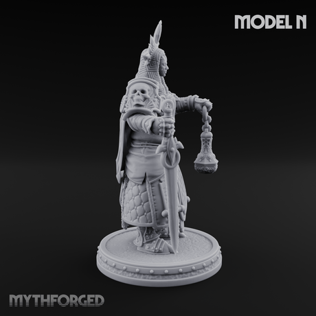 The Unseeing Holy Paladin Order N Miniature for Dungeons and Dragons, Pathfinder or other TTRPGs