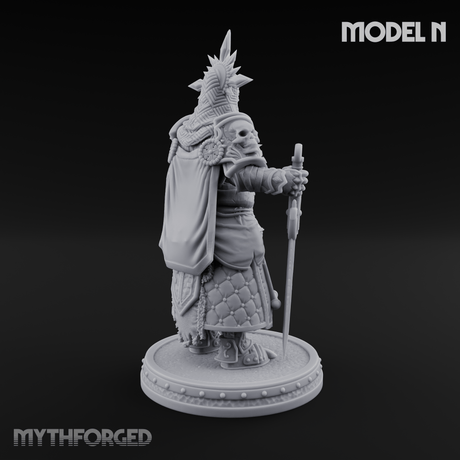 The Unseeing Holy Paladin Order N Miniature for Dungeons and Dragons, Pathfinder or other TTRPGs