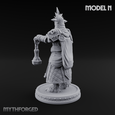 The Unseeing Holy Paladin Order N Miniature for Dungeons and Dragons, Pathfinder or other TTRPGs