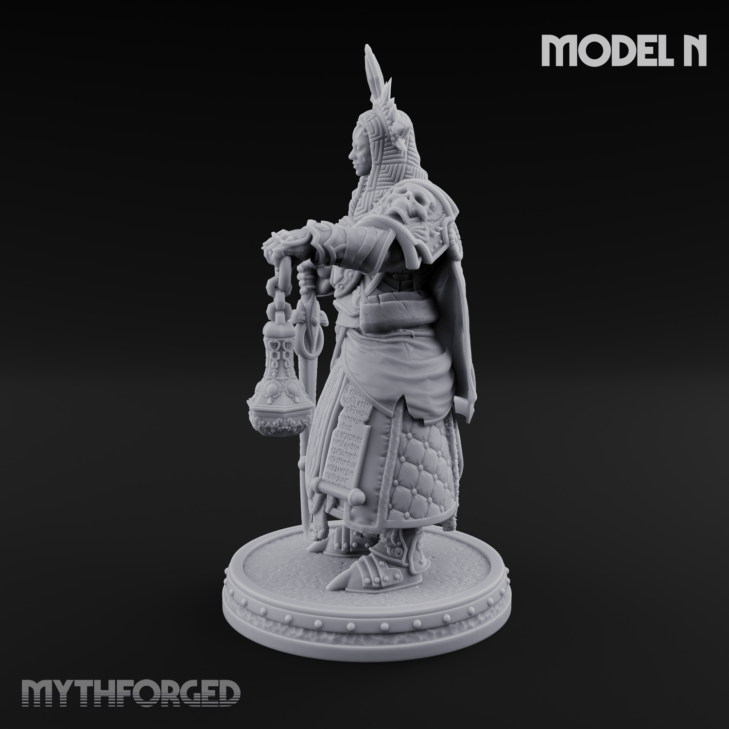 The Unseeing Holy Paladin Order N Miniature for Dungeons and Dragons, Pathfinder or other TTRPGs