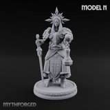The Unseeing Holy Paladin Order N Miniature for Dungeons and Dragons, Pathfinder or other TTRPGs