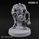 The Unseeing Holy Paladin Order O Miniature for Dungeons and Dragons, Pathfinder or other TTRPGs
