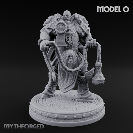 The Unseeing Holy Paladin Order O Miniature for Dungeons and Dragons, Pathfinder or other TTRPGs