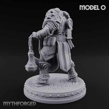 The Unseeing Holy Paladin Order O Miniature for Dungeons and Dragons, Pathfinder or other TTRPGs
