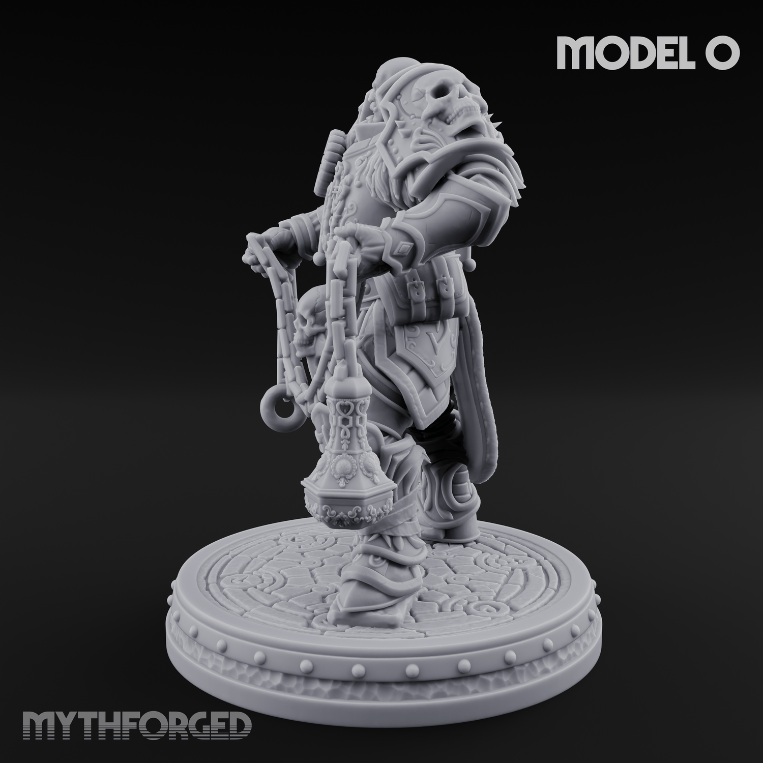 The Unseeing Holy Paladin Order O Miniature for Dungeons and Dragons, Pathfinder or other TTRPGs