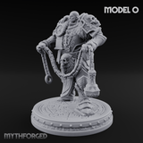 The Unseeing Holy Paladin Order O Miniature for Dungeons and Dragons, Pathfinder or other TTRPGs