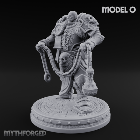 The Unseeing Holy Paladin Order O Miniature for Dungeons and Dragons, Pathfinder or other TTRPGs