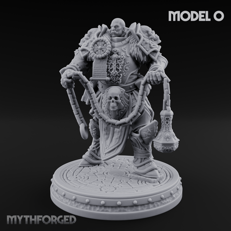 The Unseeing Holy Paladin Order O Miniature for Dungeons and Dragons, Pathfinder or other TTRPGs