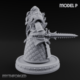 The Unseeing Holy Paladin Order P Miniature for Dungeons and Dragons, Pathfinder or other TTRPGs