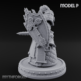 The Unseeing Holy Paladin Order P Miniature for Dungeons and Dragons, Pathfinder or other TTRPGs