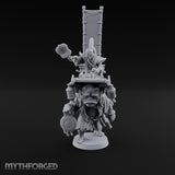 Palanquin Riding Village Elder Miniature for Dungeons and Dragons, Pathfinder or other TTRPGs