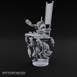 Palanquin Riding Village Elder Miniature for Dungeons and Dragons, Pathfinder or other TTRPGs