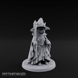 Paw Staff Holding Tabaxi Wizard Miniature for Dungeons and Dragons, Pathfinder or other TTRPGs