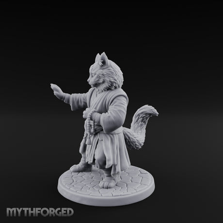 Paw Striking Tabaxi Monk Miniature for Dungeons and Dragons, Pathfinder or other TTRPGs