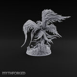 Ash Is Just a Phase Phoenix Flame-Feathered Firebird with Trailing Plumes
