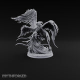 Ash Is Just a Phase Phoenix Flame-Feathered Firebird with Trailing Plumes