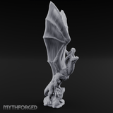 Wings Unfurled Skyward Red Dragon Miniature for Dungeons and Dragons, Pathfinder or other TTRPGs